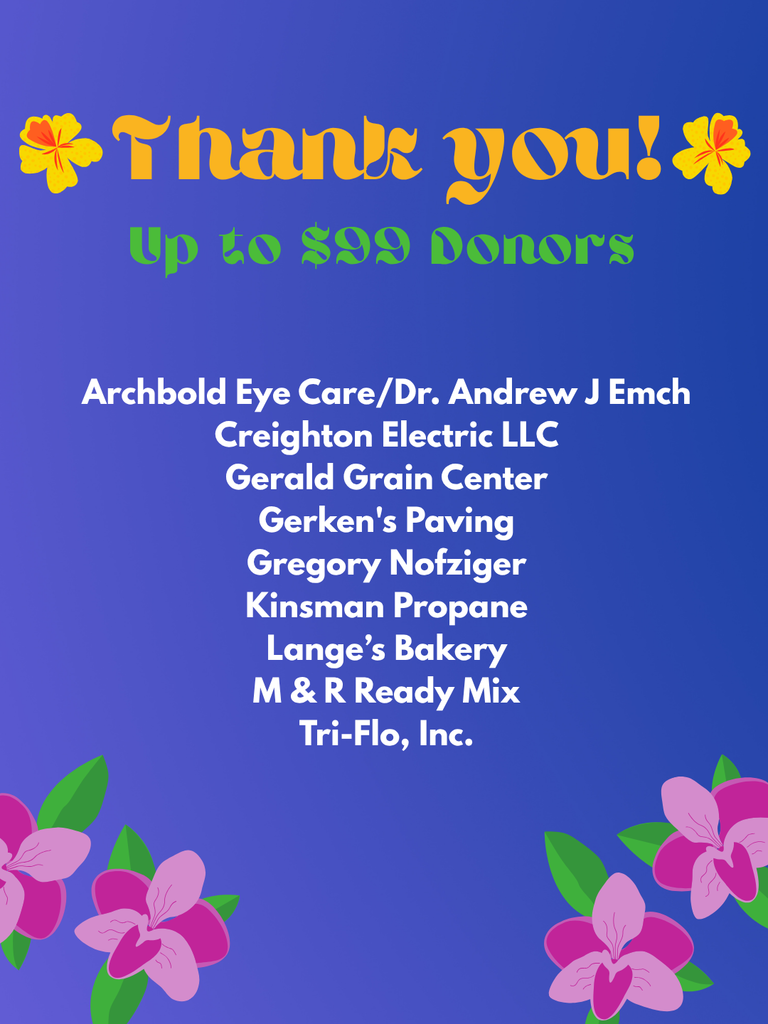 After Prom Donors