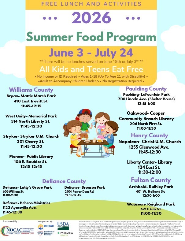 Summer Lunch Program