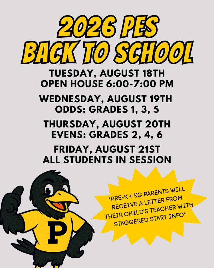 PES back to school