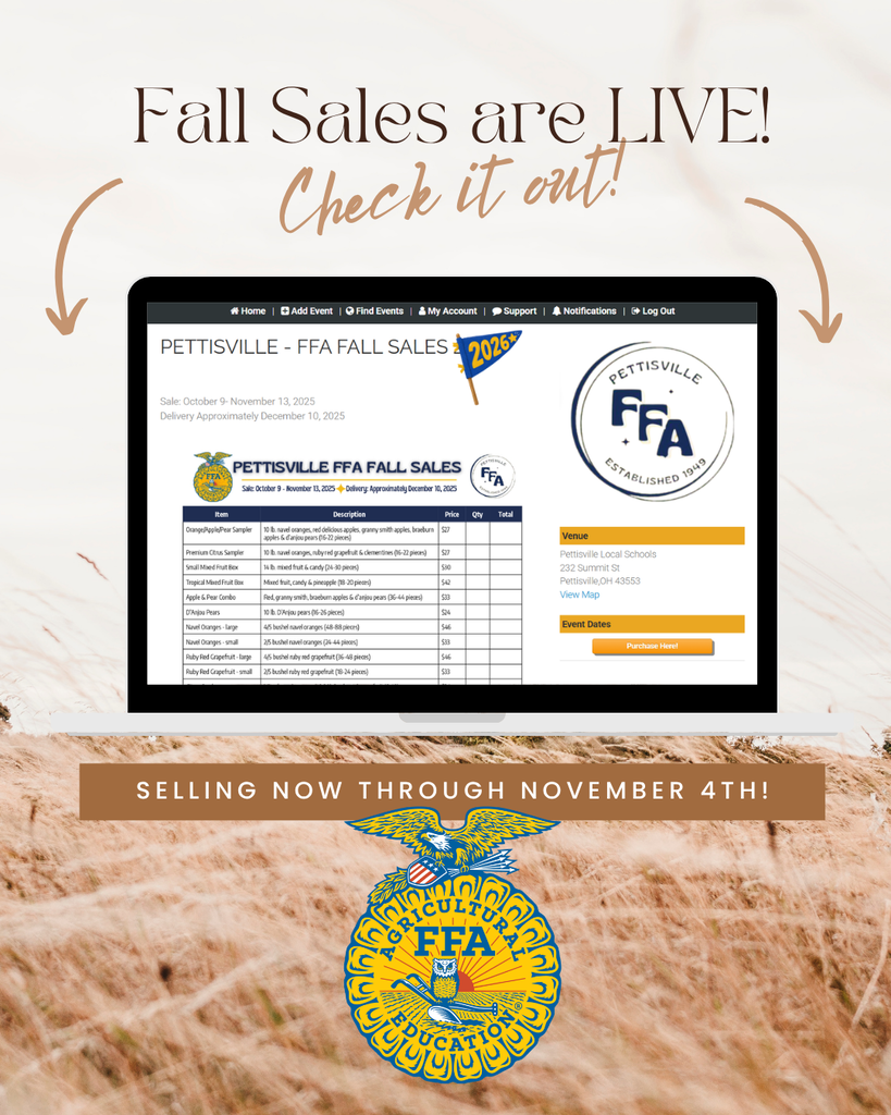 Fall Sales - FFA