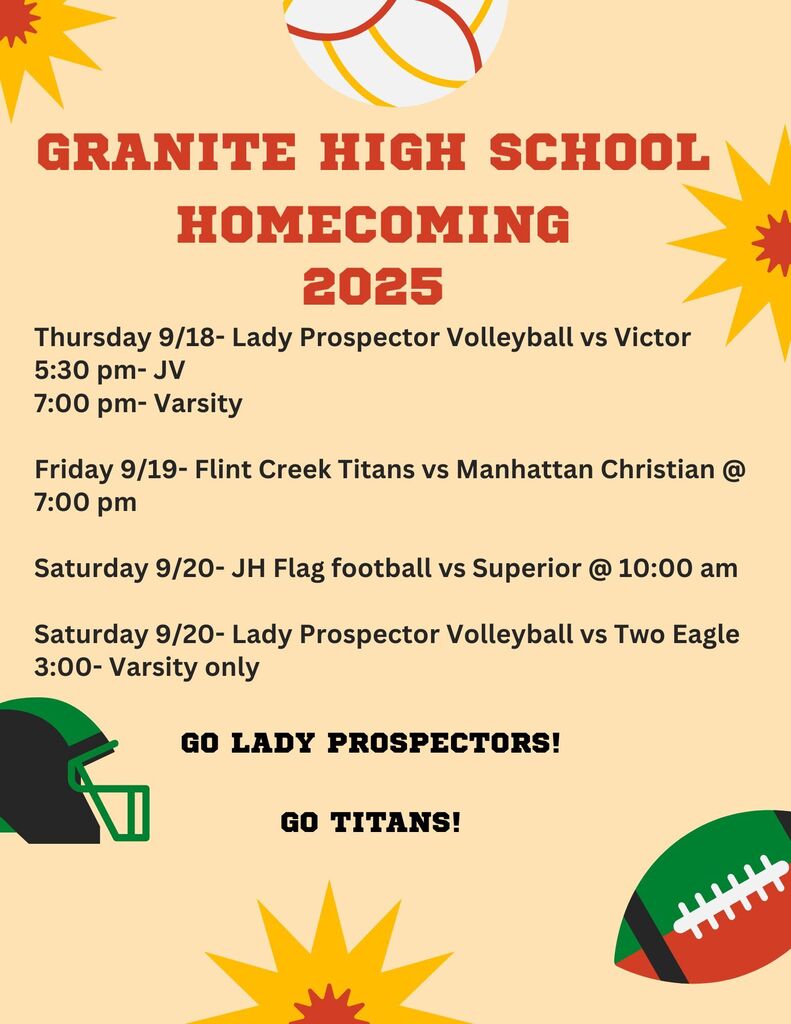 Homecoming sports schedule