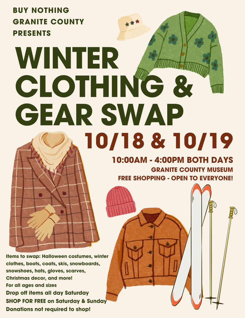 Winter Clothing & Gear Swap