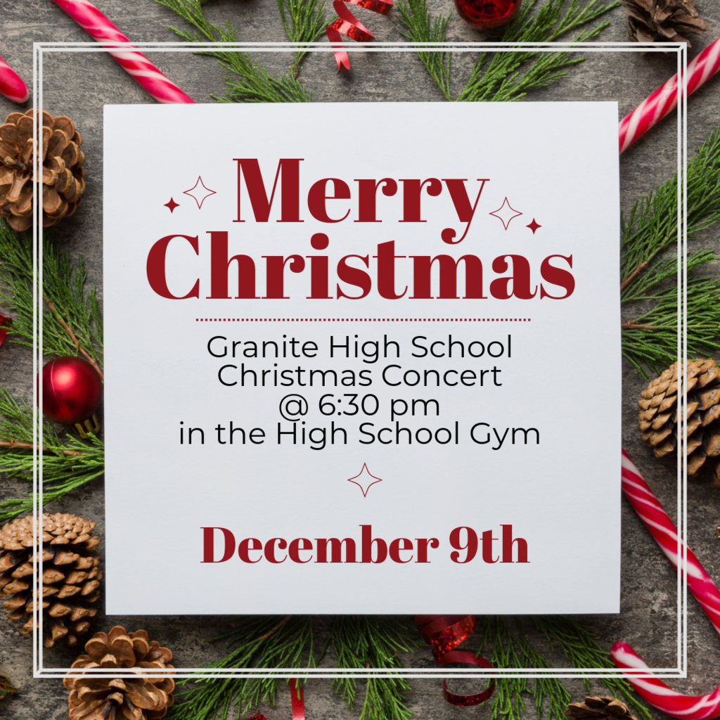 Granite High School Christmas Concert