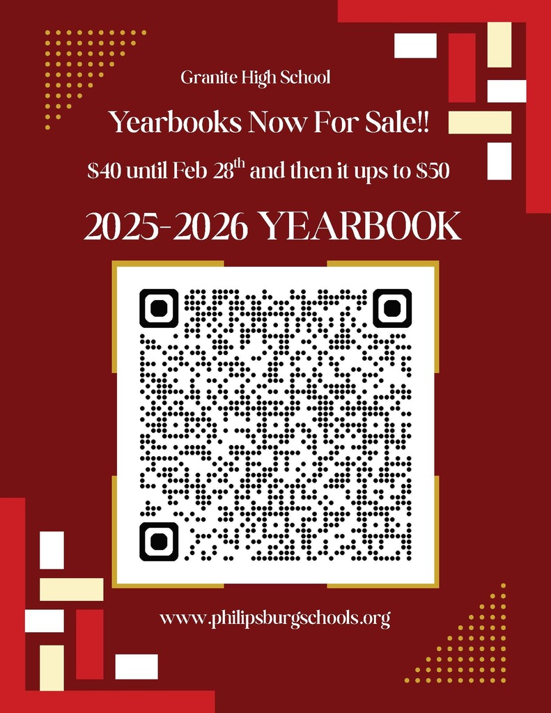 Granite High School 2025-2026 Yearbooks for Sale