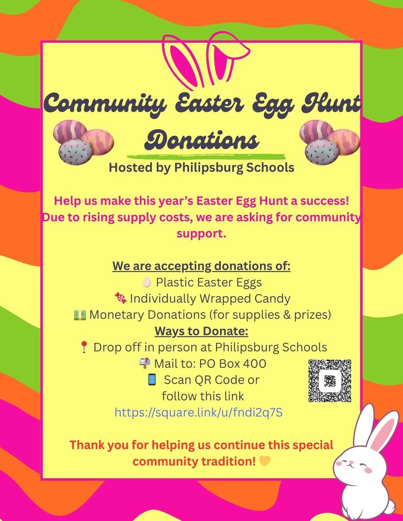 Easter Egg Hunt Donations