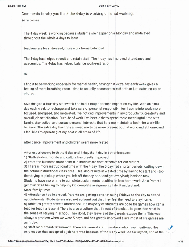 Staff 4-day survey p 8