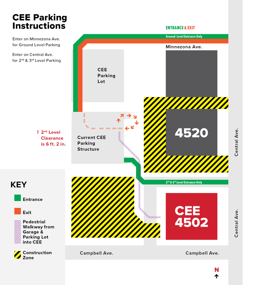 2026 PXU CEE Parking Instructions
