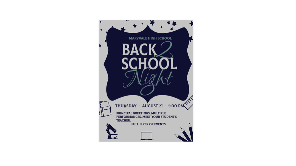 back to school night