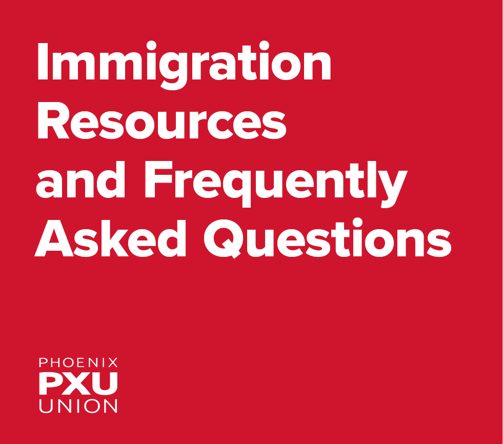 Immigration resources and frequently asked questions