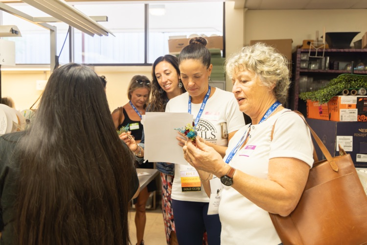 MTHS Society of American Florists visit