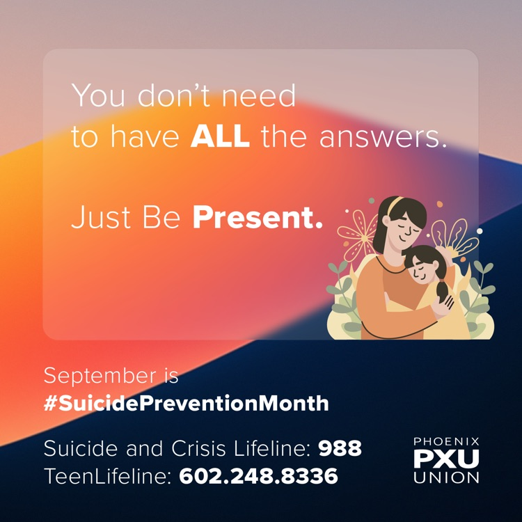 suicide prevention month