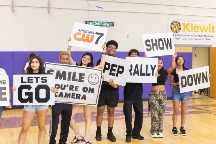 Chavez Pep Rally