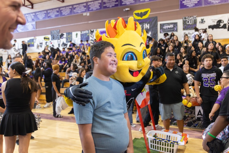 Chavez Pep Rally