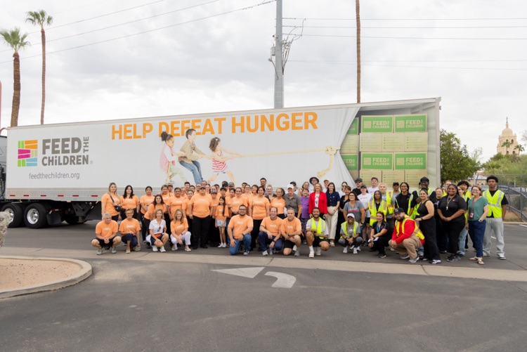 feed the children food distribution