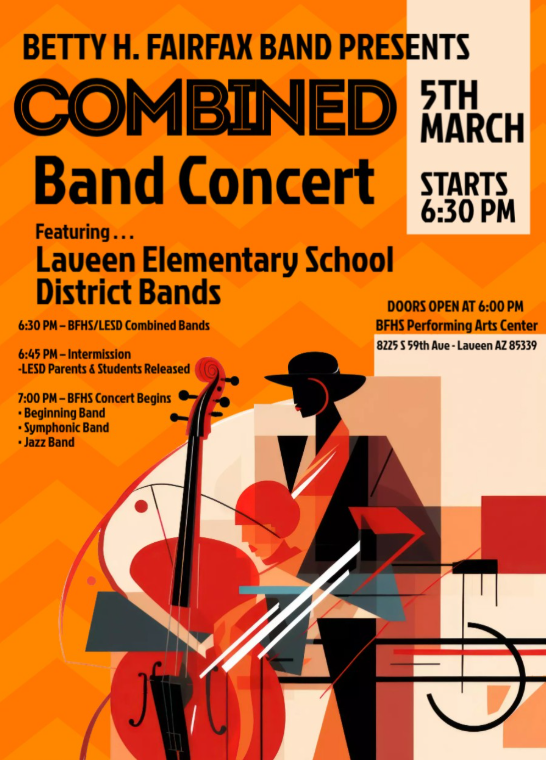 03.05.26 Band Concert at Betty H. Fairfax High School