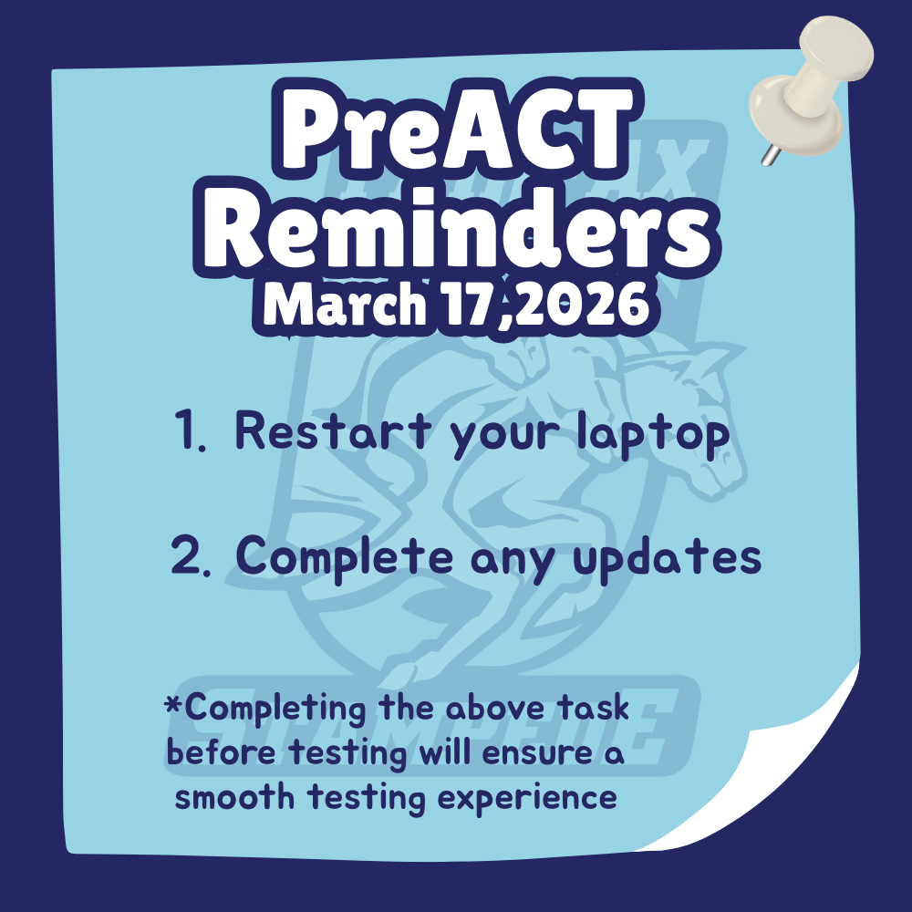 PreACT Test Reminder