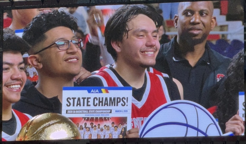 Central's basketball team 