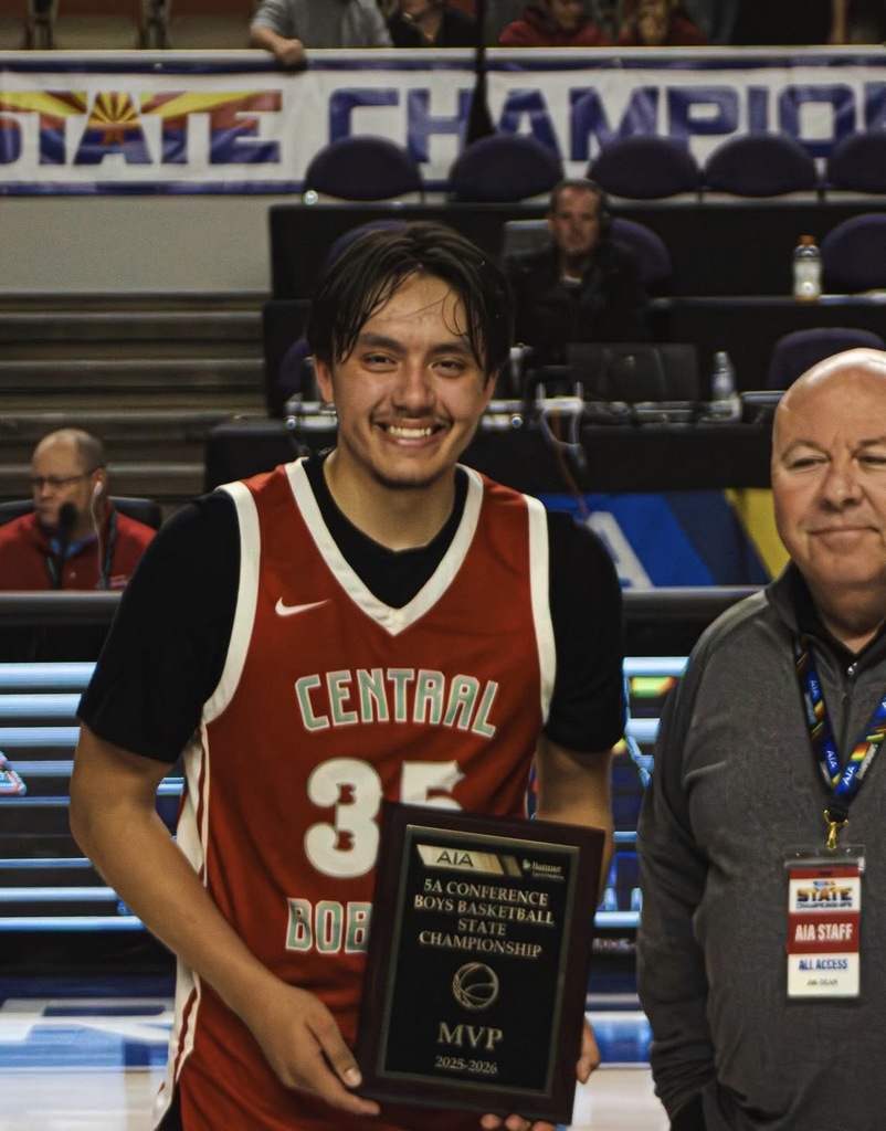Central's basketball player and the MVP