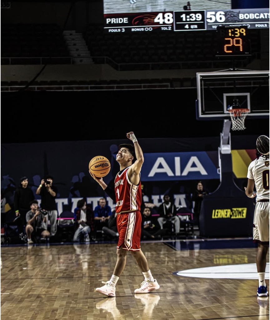 Central's basketball player