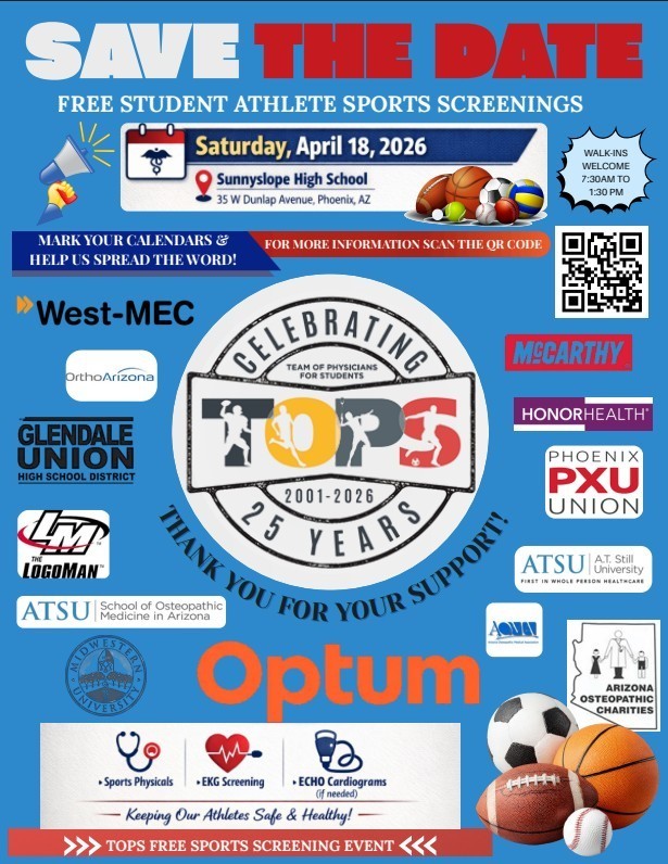 blue background with multiple logos