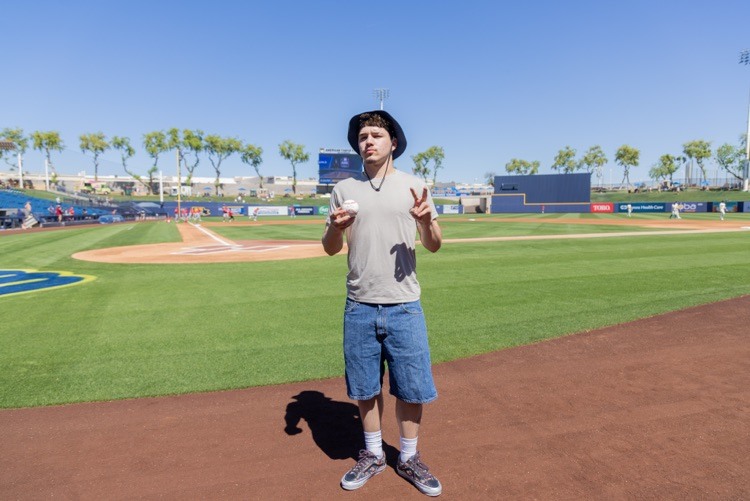 Adrian Stubbs first pitch