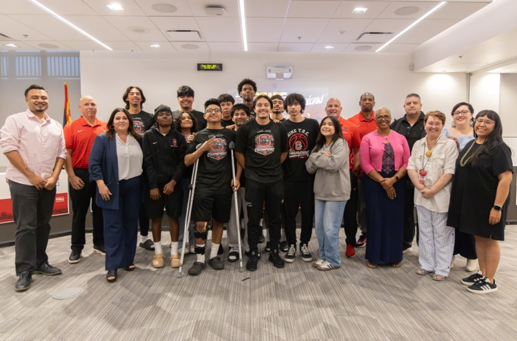 Central boys basketball team