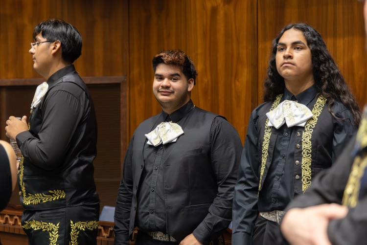 Maryvale Mariachi at the Capitol with Representative Anna Abeytia