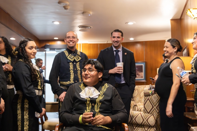 Maryvale Mariachi at the Capitol with Representative Anna Abeytia