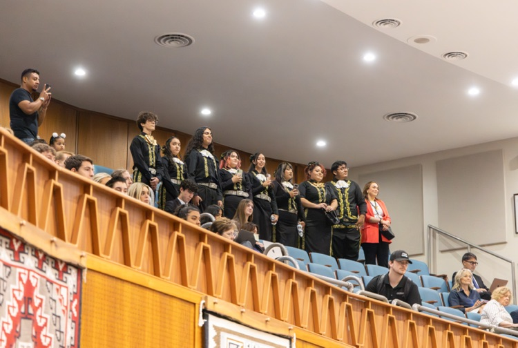 Maryvale Mariachi at the Capitol with Representative Anna Abeytia