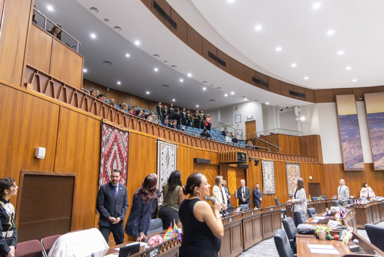 Maryvale Mariachi at the Capitol with Representative Anna Abeytia