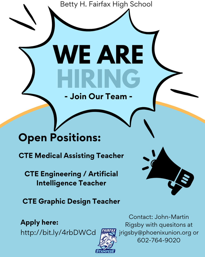 CTE Hiring Poster