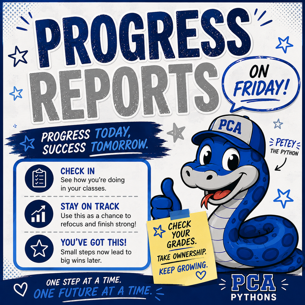 progress report flyer