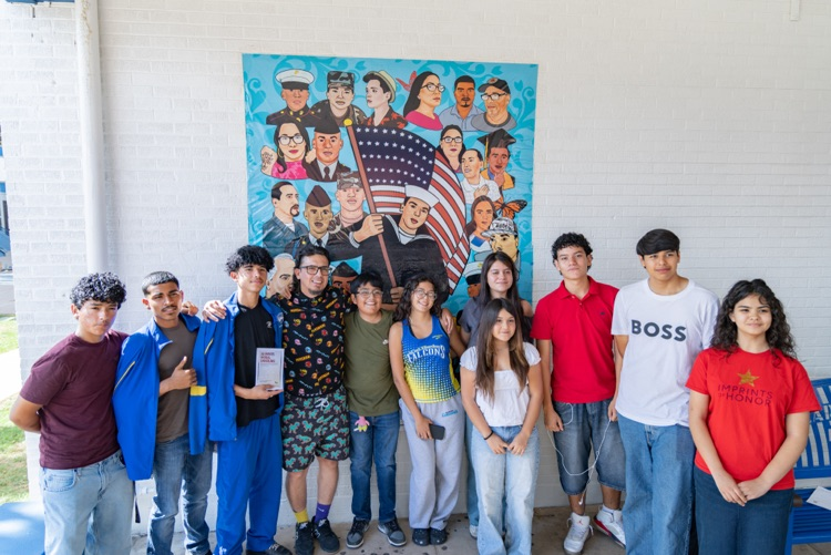 Mural reveal at Carl Hayden