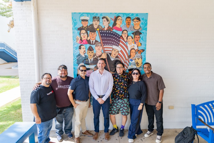 Mural reveal at Carl Hayden