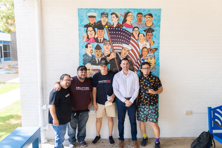 Mural reveal at Carl Hayden