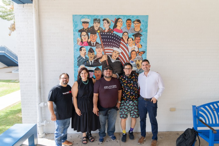 Mural reveal at Carl Hayden