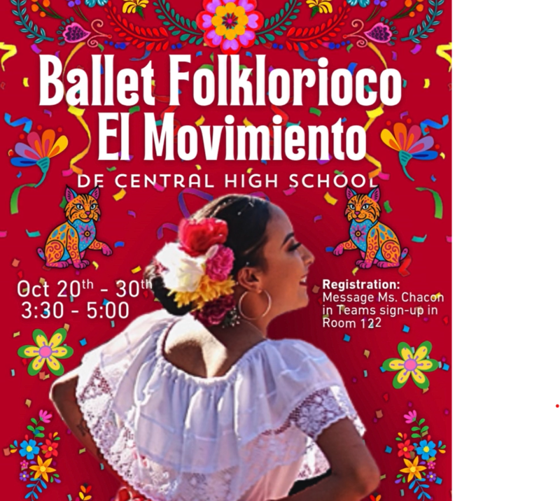 a girl doing ballet folklorioco wearing white top and nice flowers in hair and red colorful background