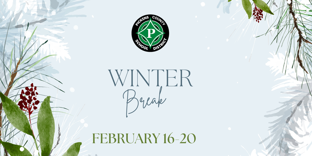 Winter Break February 16 -20