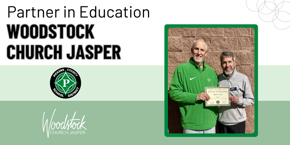 Partner in Education Woodstock Church Jasper