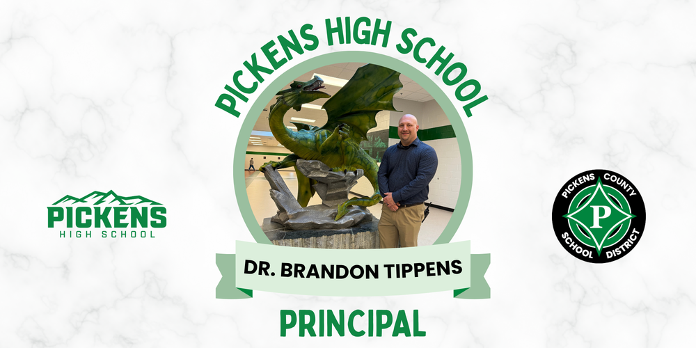 Pickens High Principal, Brandon Tippens