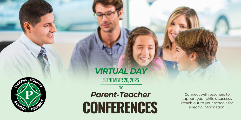 September 26, 2025 is a Virtual Day for Parent-Teacher Conferences