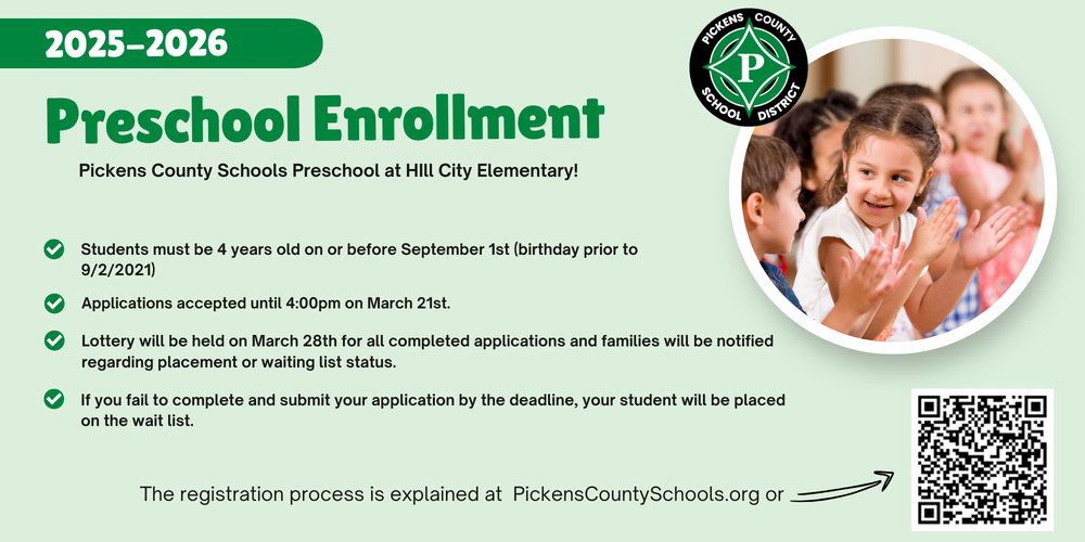 PreK Registration Opens 2/24