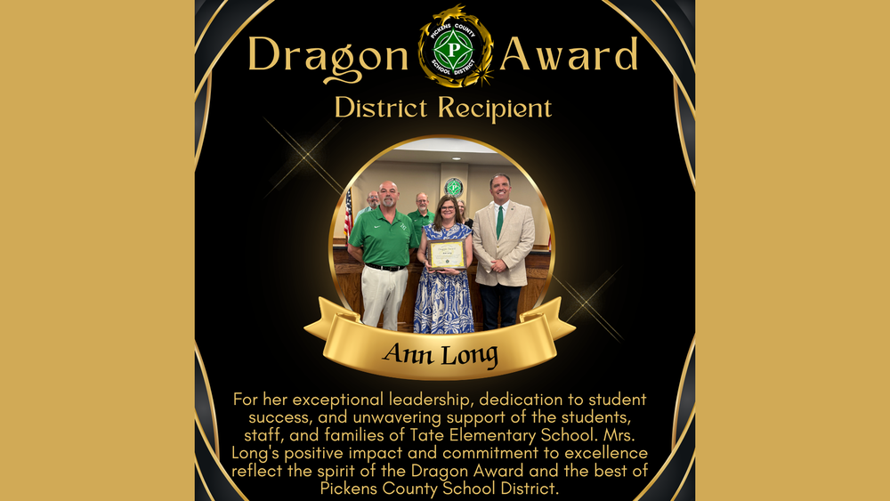 Dragon Award- District Recipient