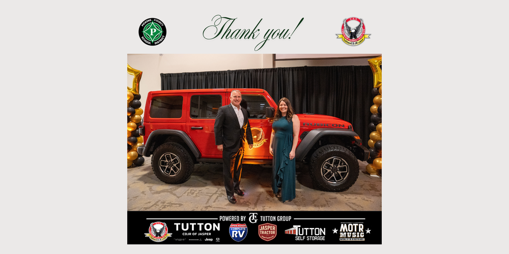 Thank You Tutton Group- sponsor Teacher of the Year Gala