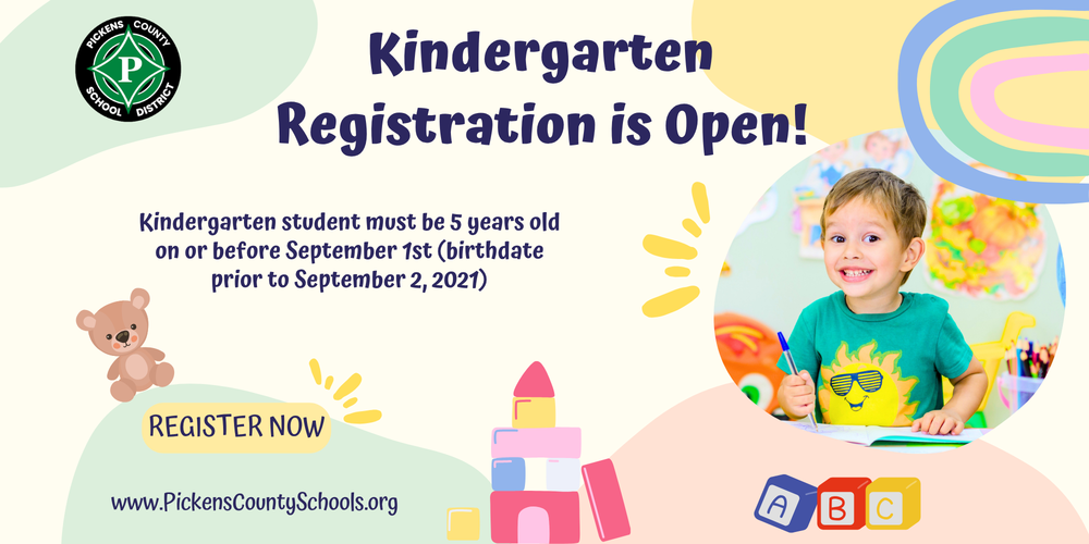 Kindergarten Registration is Open