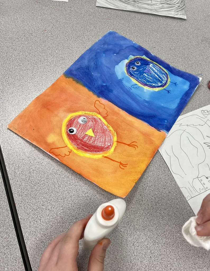Hot" and "Cool" colors in art.