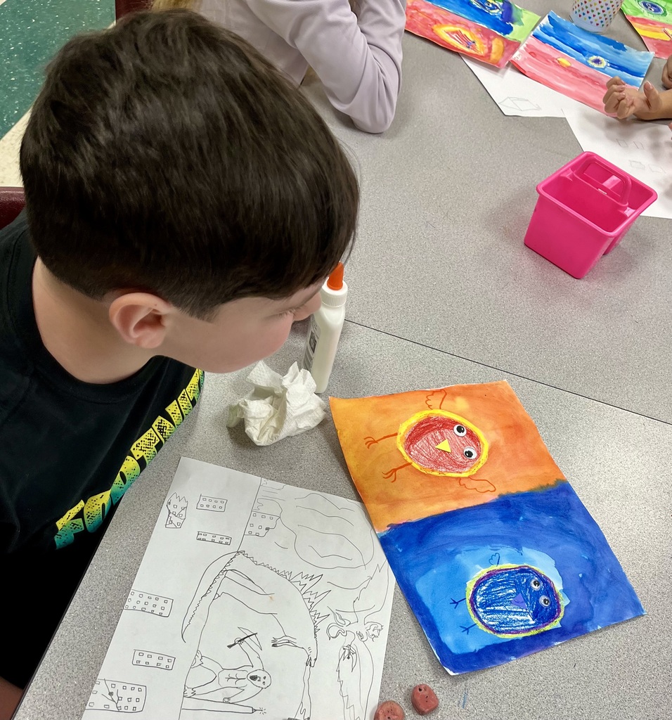 "Hot" and "Cool" colors in art.