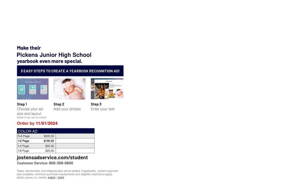 yearbook ad