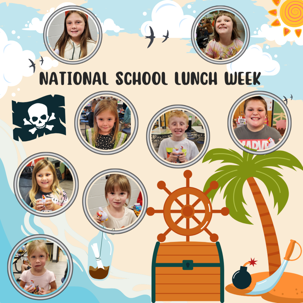 National School Lunch Week winners for Monday.