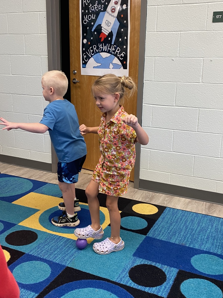 Kindergarten soccer drills.